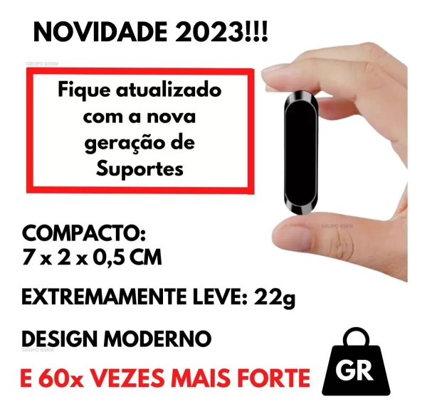 Suporte Magnético Ímã telefone móvel para carro - Image 6