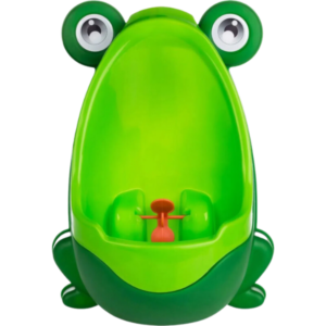 Mictório Sanitário Infantil Xixi Sapinho Verde Ventosas Desfraldar