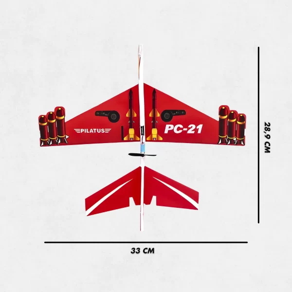 Avião Planador com Motor a Bateria Recarregável - Image 8