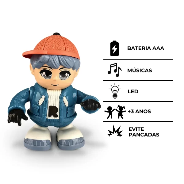 Brinquedo Dançante Infantil Balançando Com Luzes LED e Música - Image 9