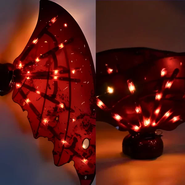 Fantasia de Asas para festas com Led e Música modelo Dragão - Image 7