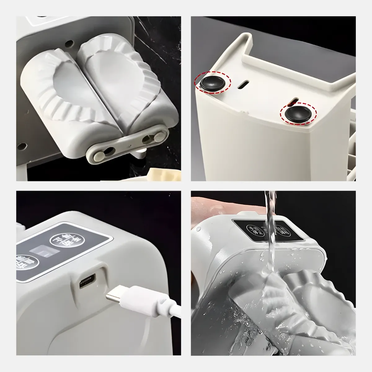 Máquina de Fechar Pastel e Guioza Automático com Temporizado - Imagem 7