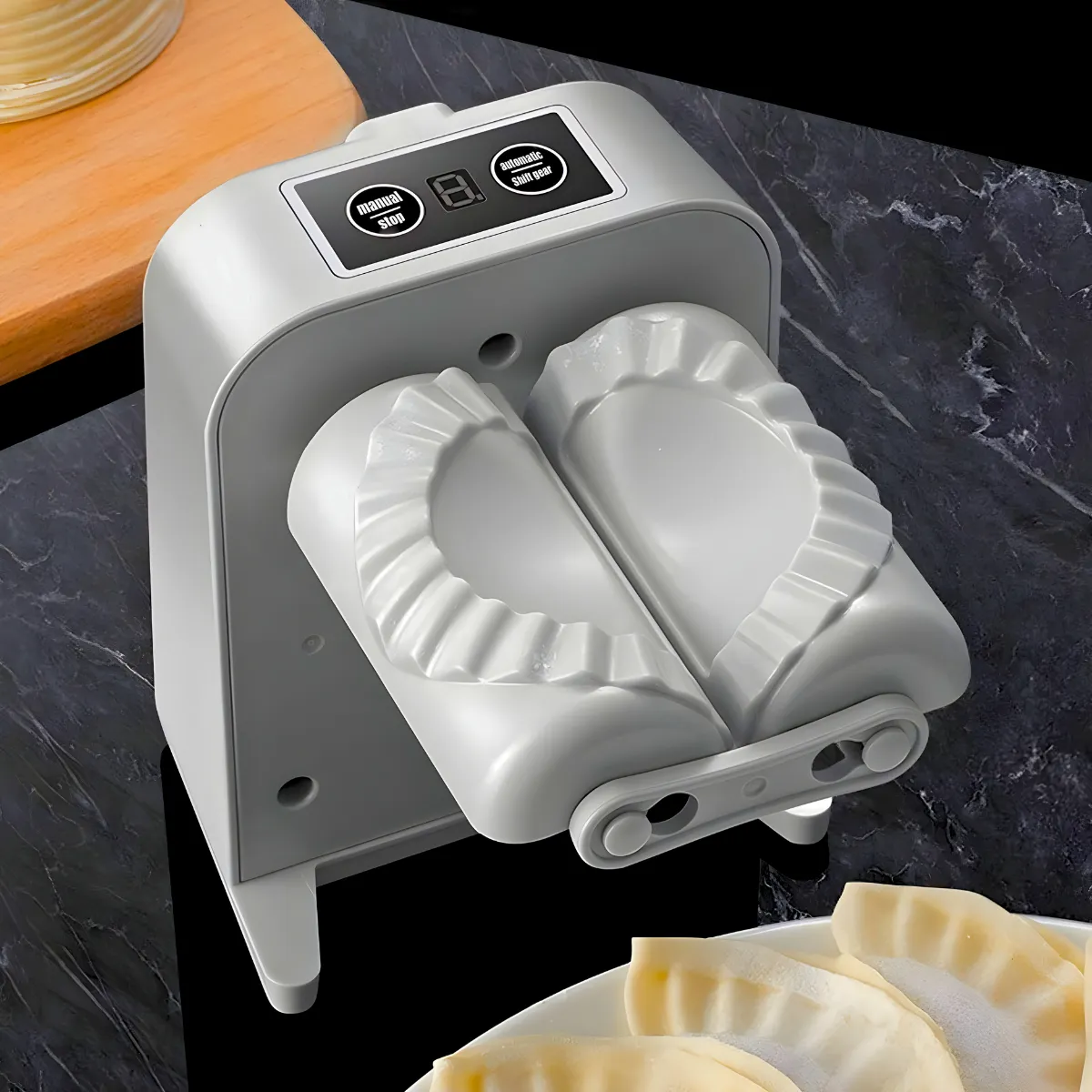 Máquina de Fechar Pastel e Guioza Automático com Temporizado - Imagem 2