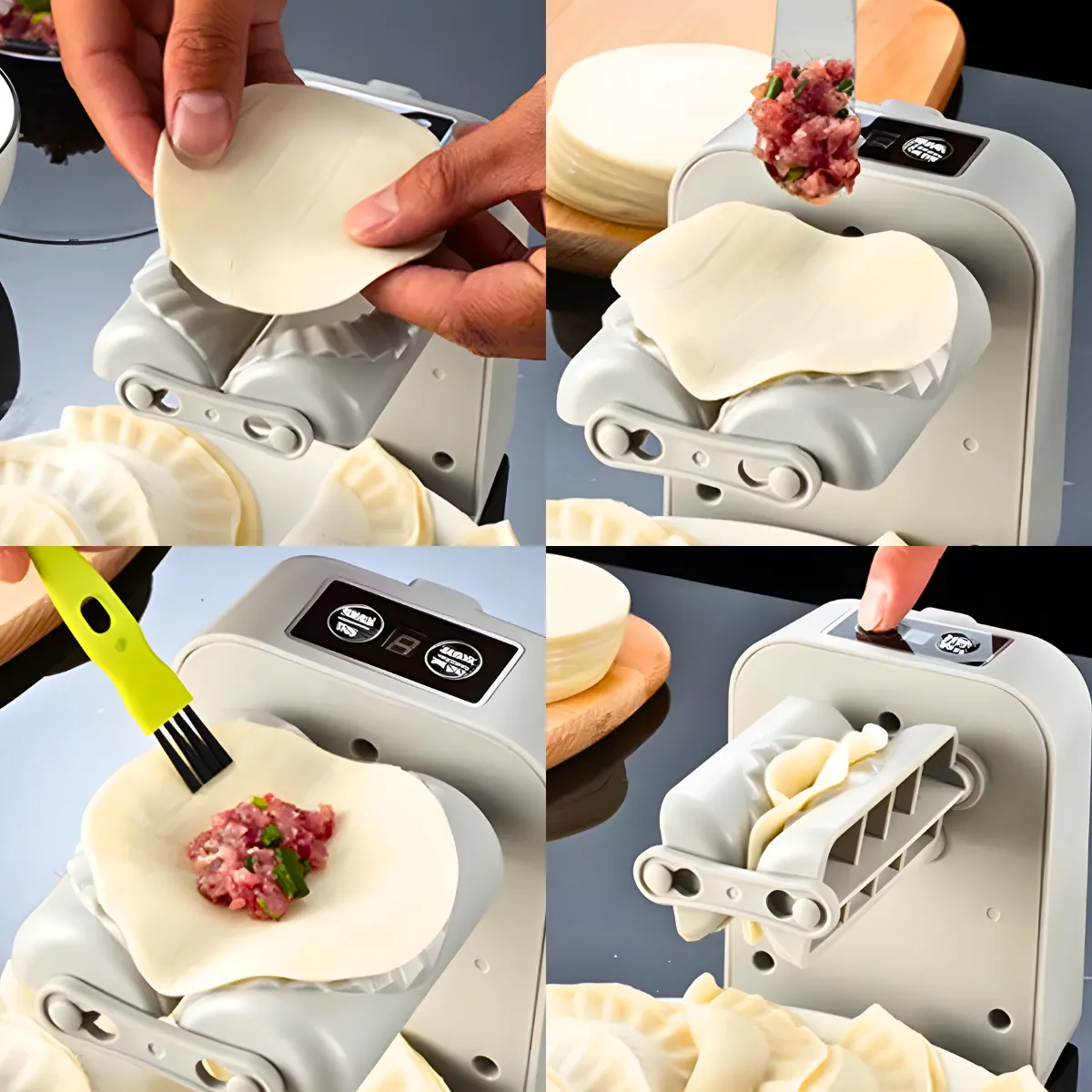 Máquina de Fechar Pastel e Guioza Automático com Temporizado - Imagem 6