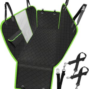 Capa Protetora Banco Traseiro Pet Cães Gatos Passagem Cinto