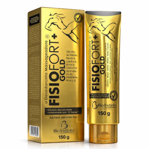 Pomada Massageadora Fisiofort Gold Com Arnica 150g