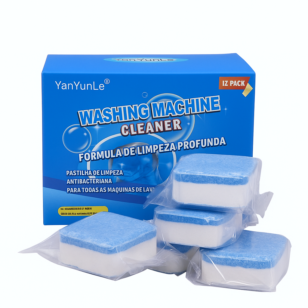 Pastilhas de Limpeza para Máquina de Lavar Roupas e Louças – - Imagem 2