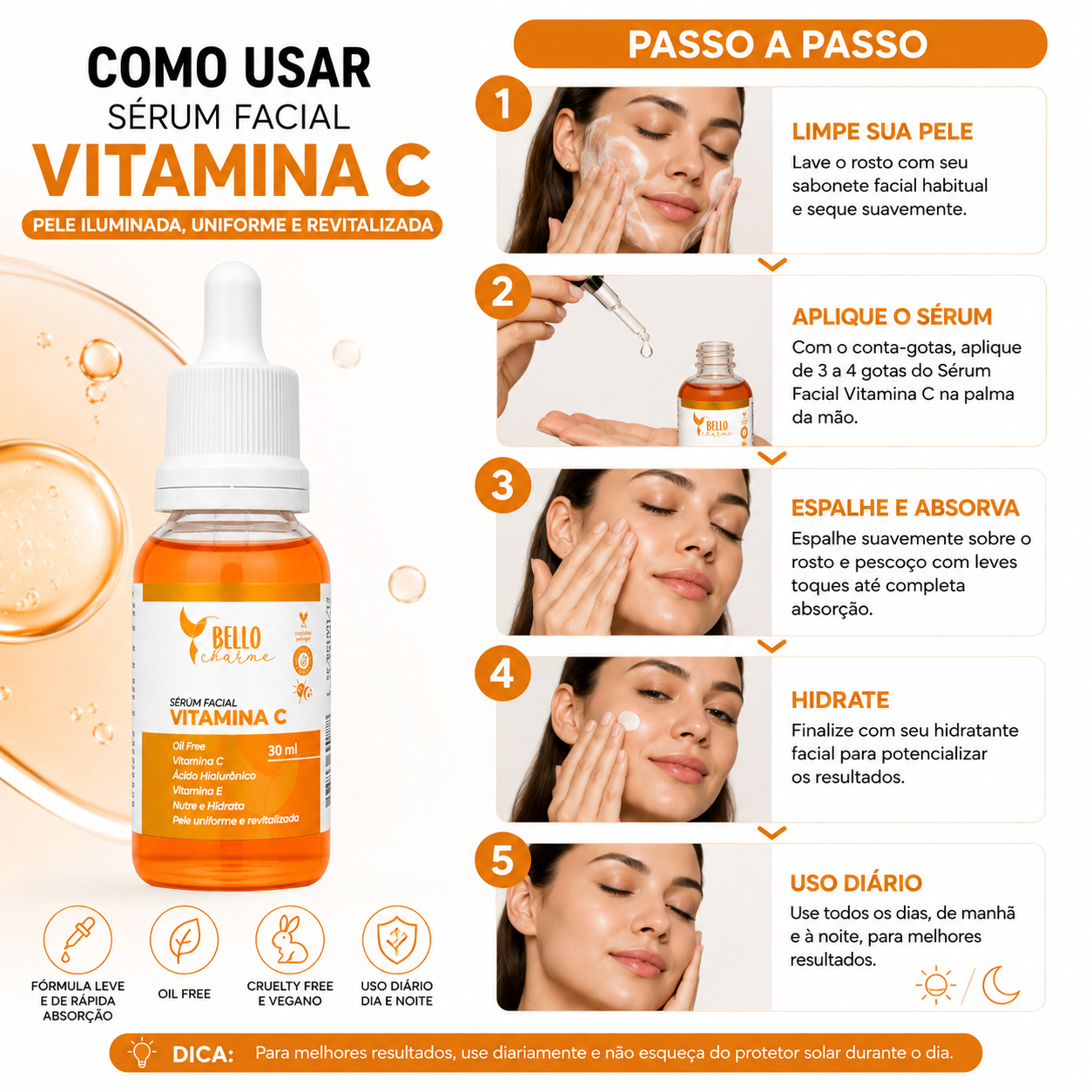 Sérum Facial Vitamina C - Imagem 4