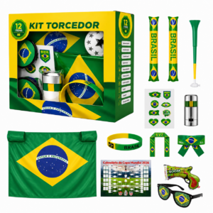 Kit Torcedor Brasil – 12 Itens