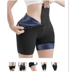 Short Modelador Efeito Sauna Preto GG