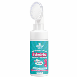 Mousse de Limpeza Facial Infantil Bebelinho Algodão Doce