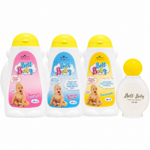 Kit Higiene Infantil Bell Baby 4 Itens