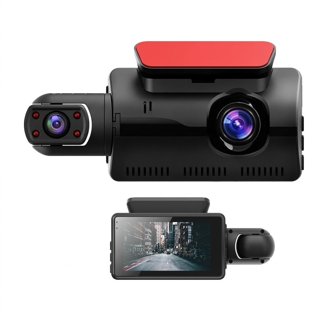 Câmera de Vídeo Veicular HD Frontal e Interna - Imagem 3