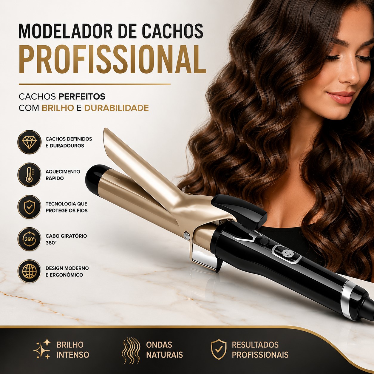 Modelador de Cachos Profissional - Imagem 4