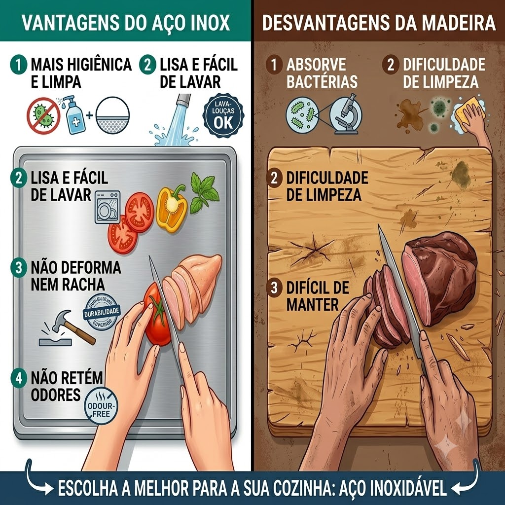 Tabua de Aço Inoxidável - Imagem 2